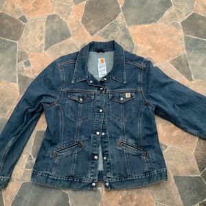 Carhartt women’s denim jacket XL